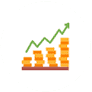 Depiction of grrowing stacks of coins illustrating fixed income rates | Learnbonds